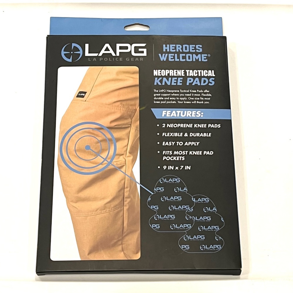 LAPG  tactical neoprene knee pads. New